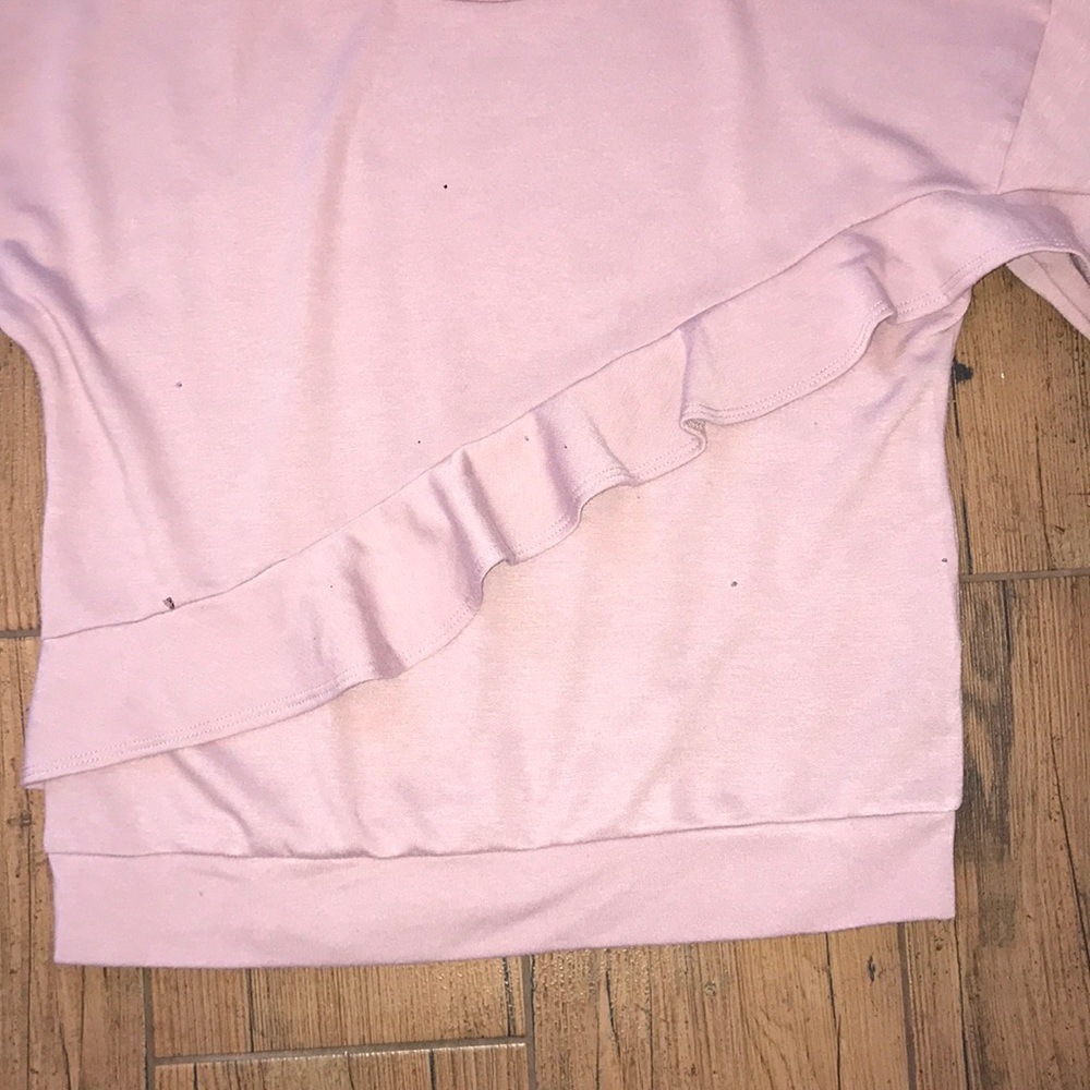 XS Ruffle Sweatshirt - Picture 2 of 4